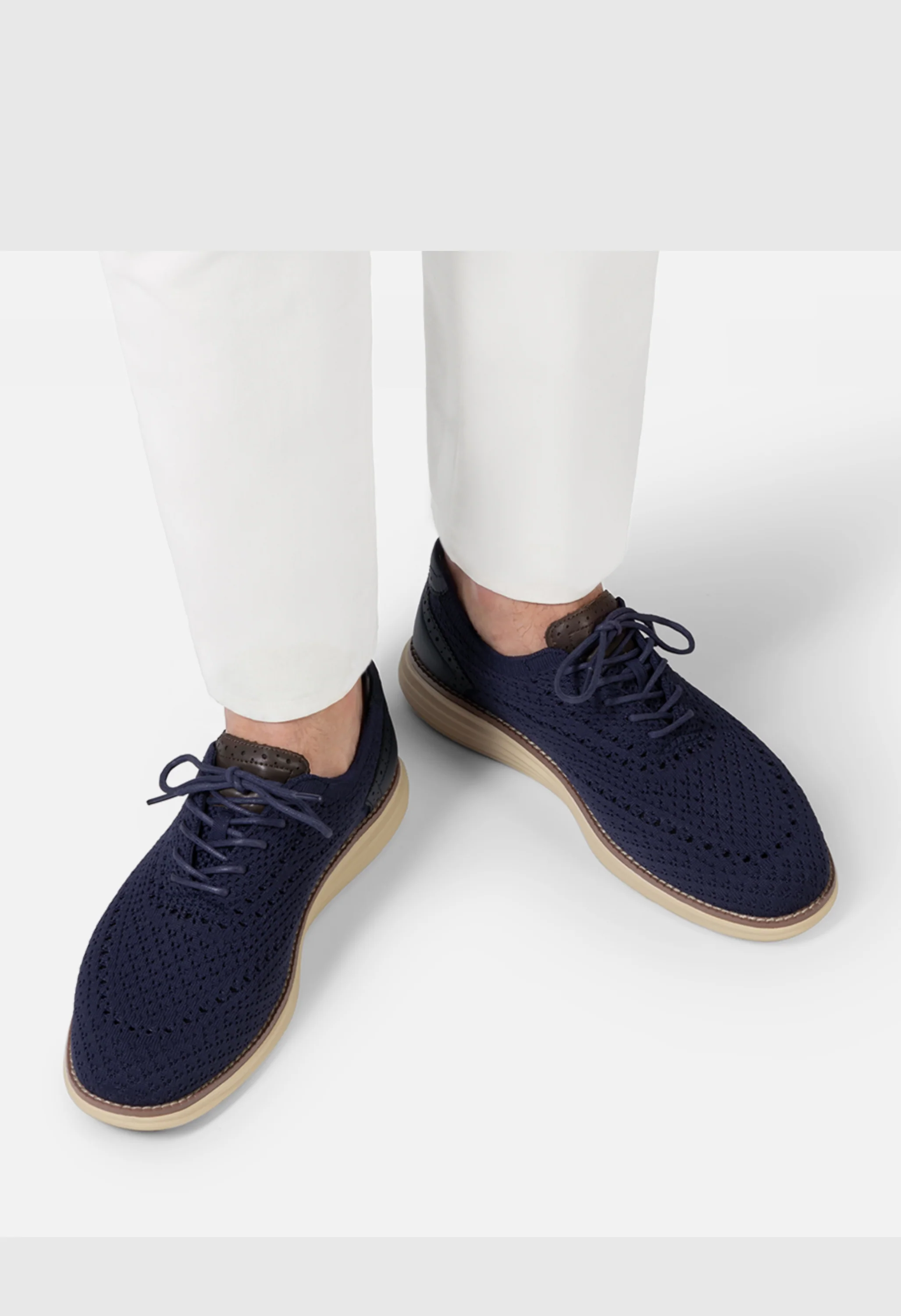 Men's Oxfords Classic Comfort Mesh Sneakers - Image 2