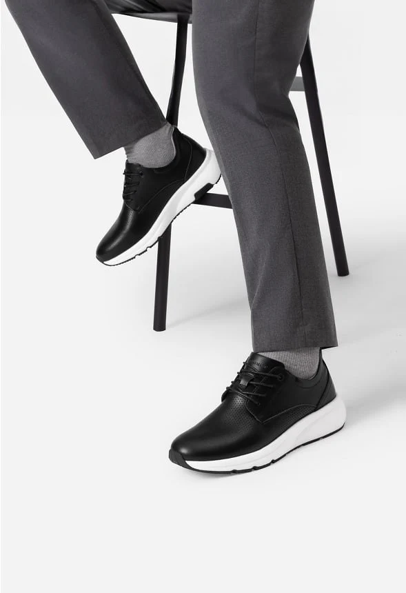 Men's Perforated Fashion Sneakers - Image 6