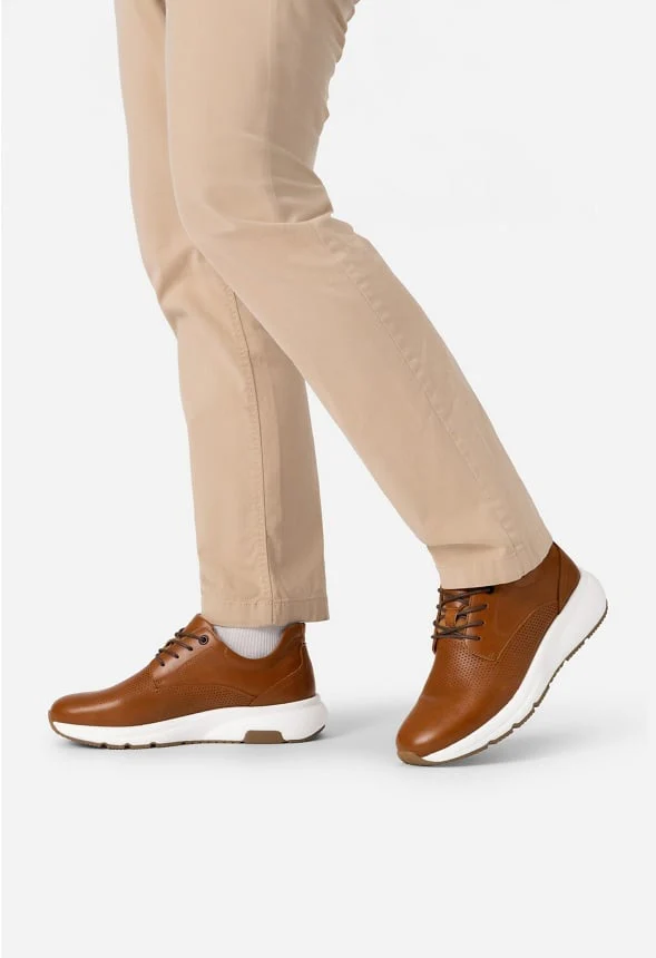 Men's Perforated Fashion Sneakers - Image 2