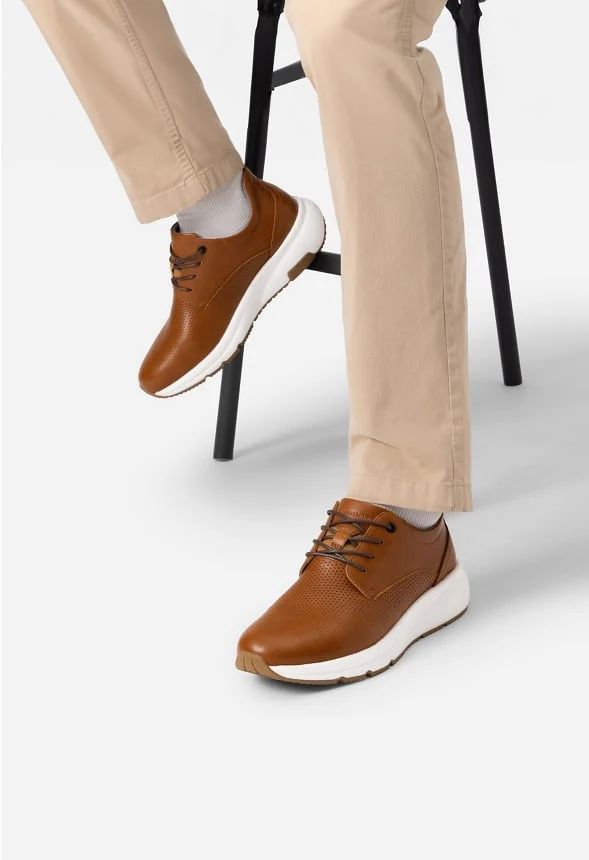 Men's Perforated Fashion Sneakers - Image 6