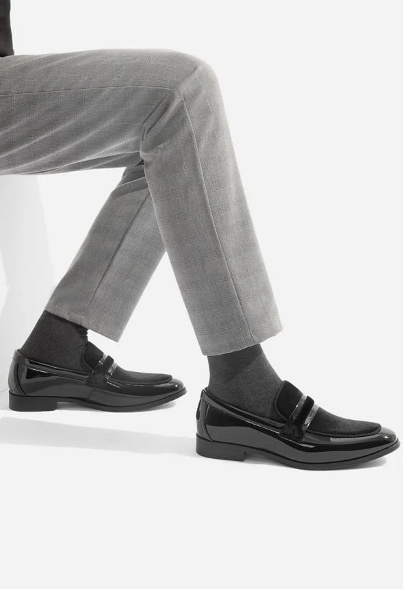Men's Patent Slip-On Loafer - Image 8