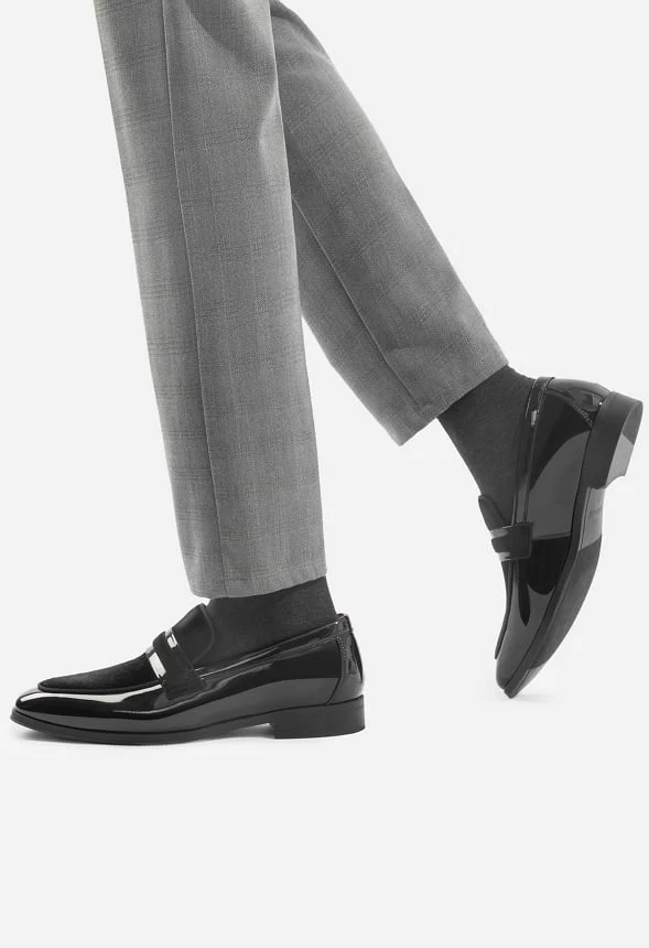 Men's Patent Slip-On Loafer - Image 9