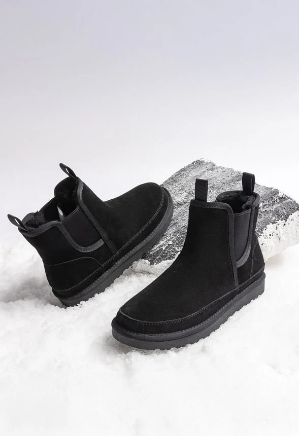 Men's Pull-On Chelsea Snow Boots - Image 7