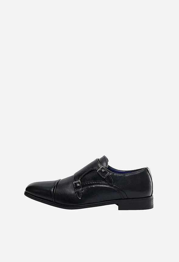 Men's Sleek Modern Monk Strap Oxford - Image 2