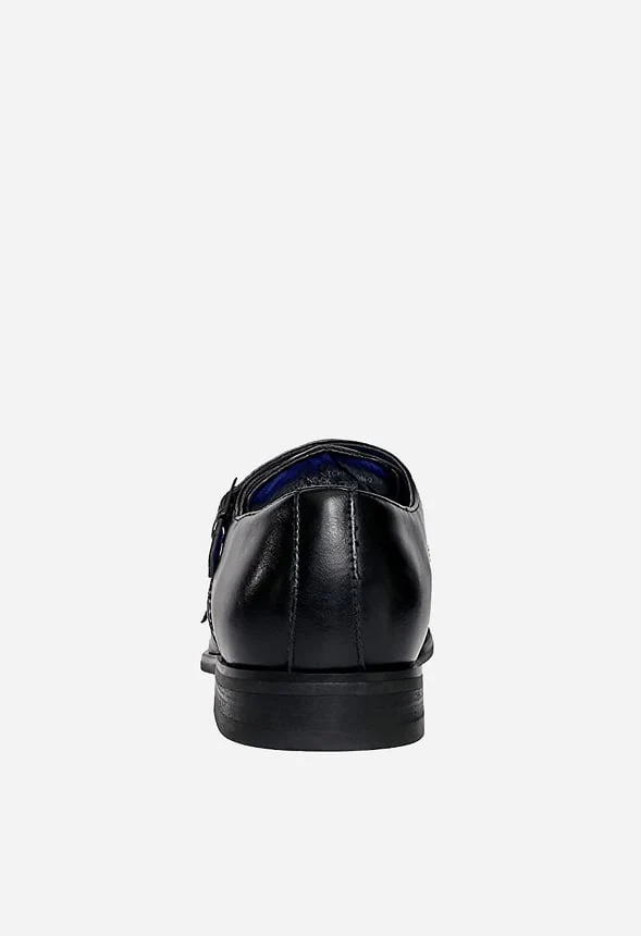 Men's Sleek Modern Monk Strap Oxford - Image 4