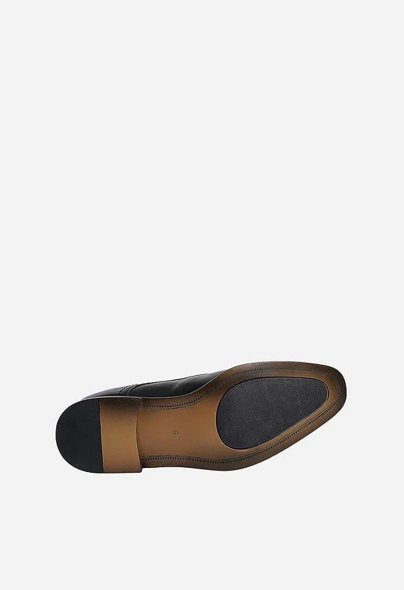 Men's Sleek Modern Monk Strap Oxford - Image 5