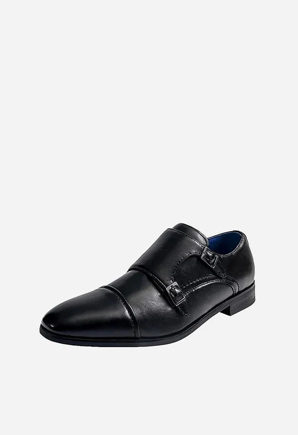 Men's Sleek Modern Monk Strap Oxford - Image 6