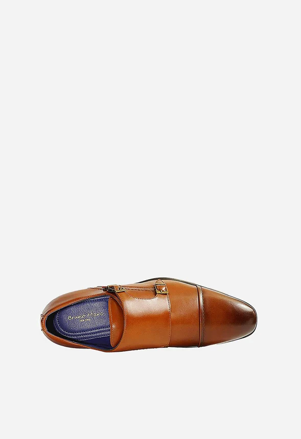 Men's Sleek Modern Monk Strap Oxford - Image 3