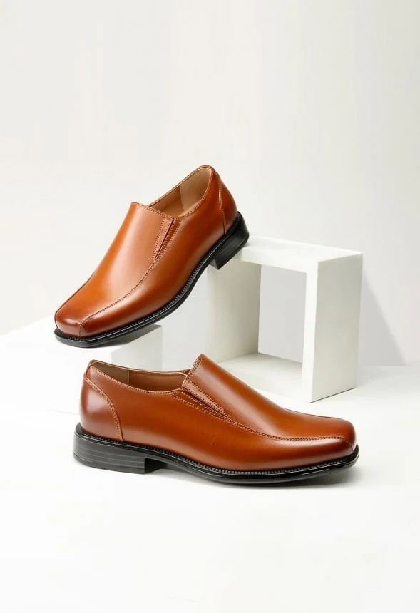 Men's Square Toe Slip On Loafer - Image 6