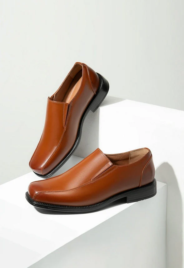 Men's Square Toe Slip On Loafer - Image 8