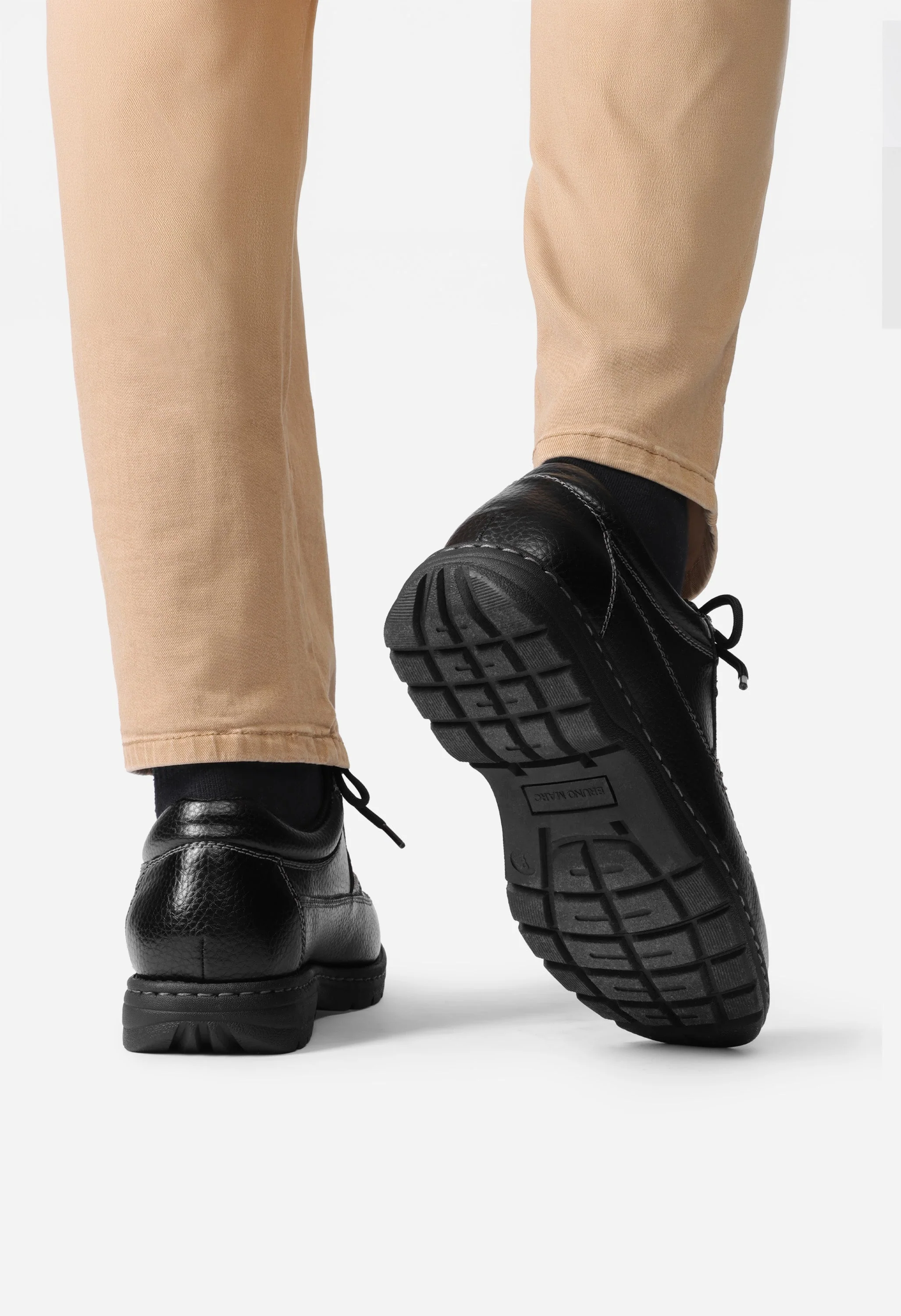 Men's Square Toe Dress Shoes Walk Oxfords - Image 6