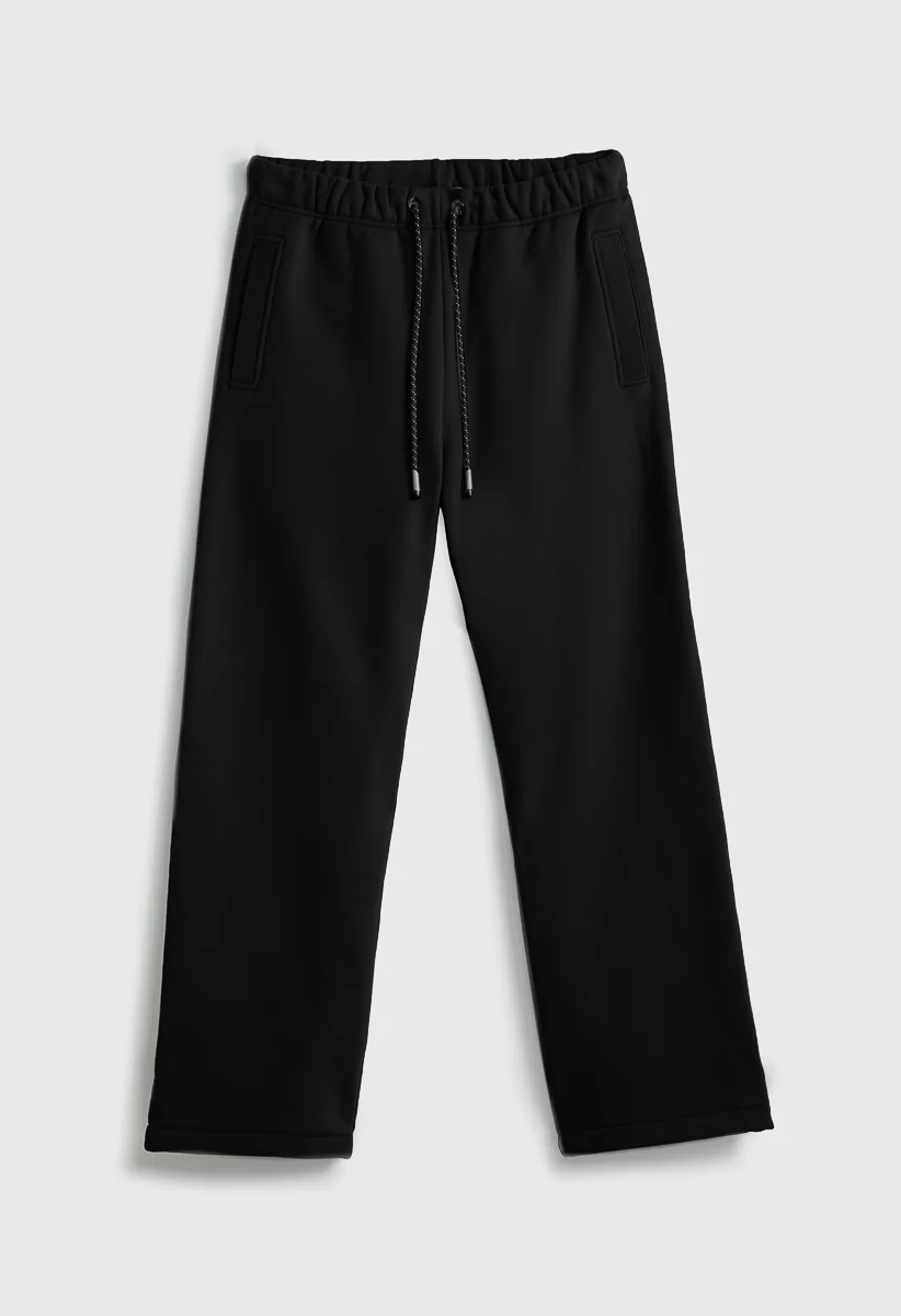 Men’s Straight Warm Fleece Casual Sweatpants - Image 6