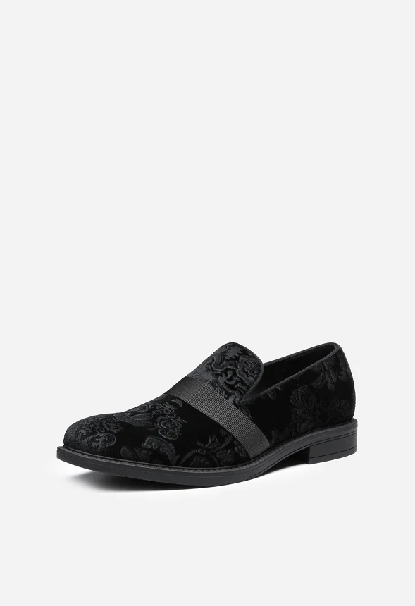 Men's Velvet Tuxedo Dress Shoe - Image 2