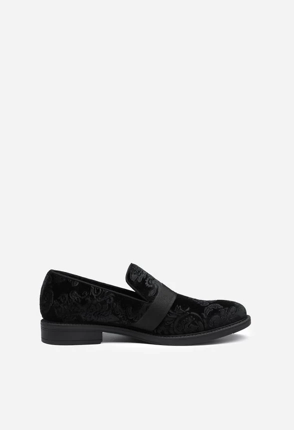 Men's Velvet Tuxedo Dress Shoe - Image 3