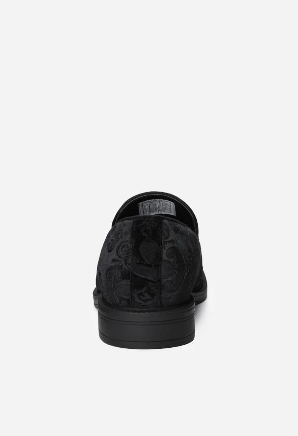Men's Velvet Tuxedo Dress Shoe - Image 4