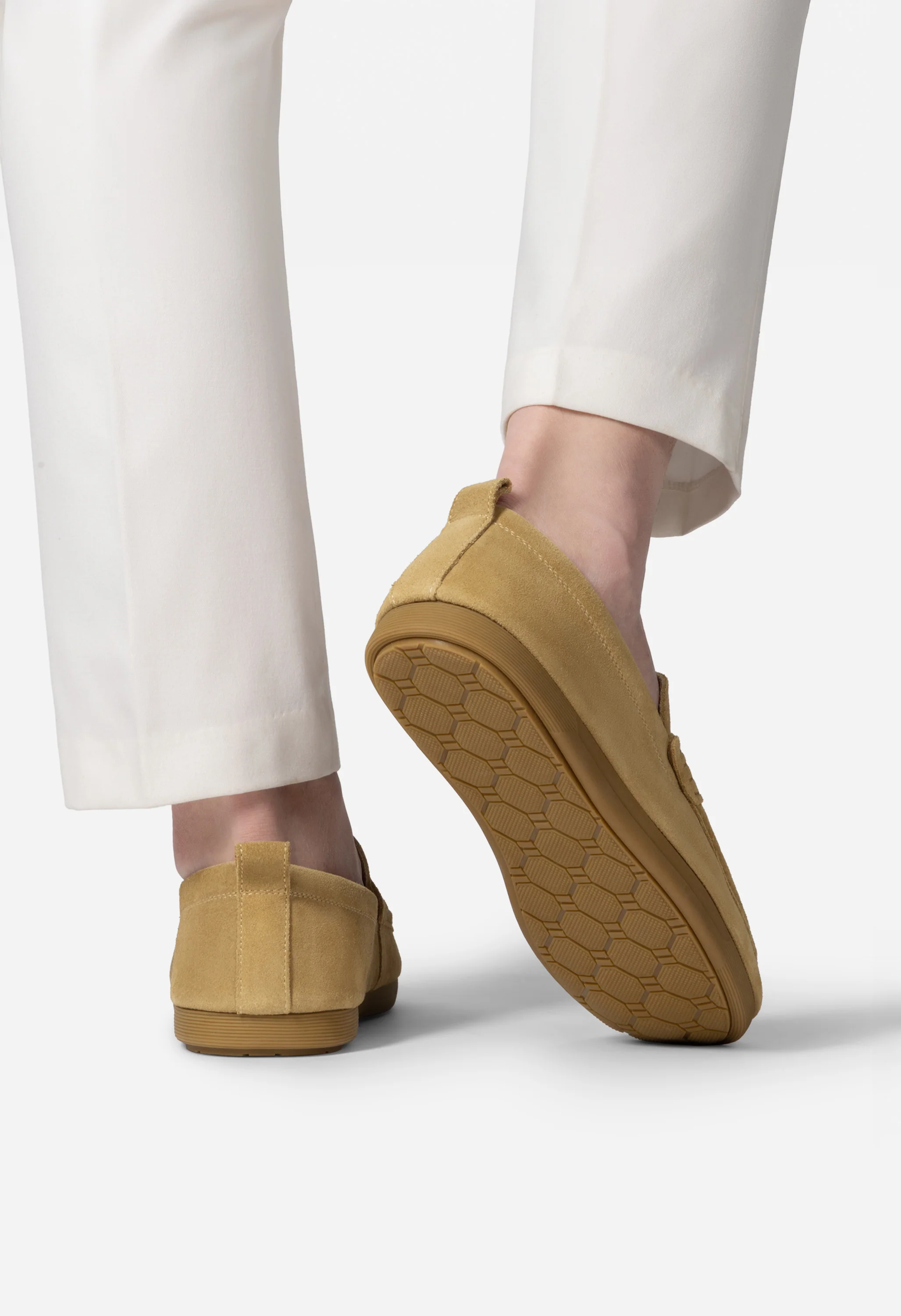 Men's Suede Foldable Slip-On Loafers - Image 5