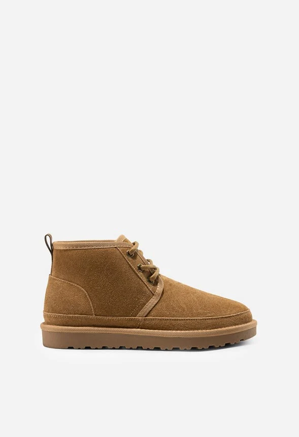Men's Suede Fur Snow Boots - Image 3