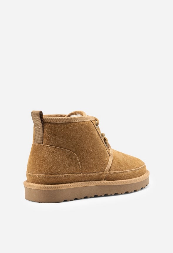 Men's Suede Fur Snow Boots - Image 4