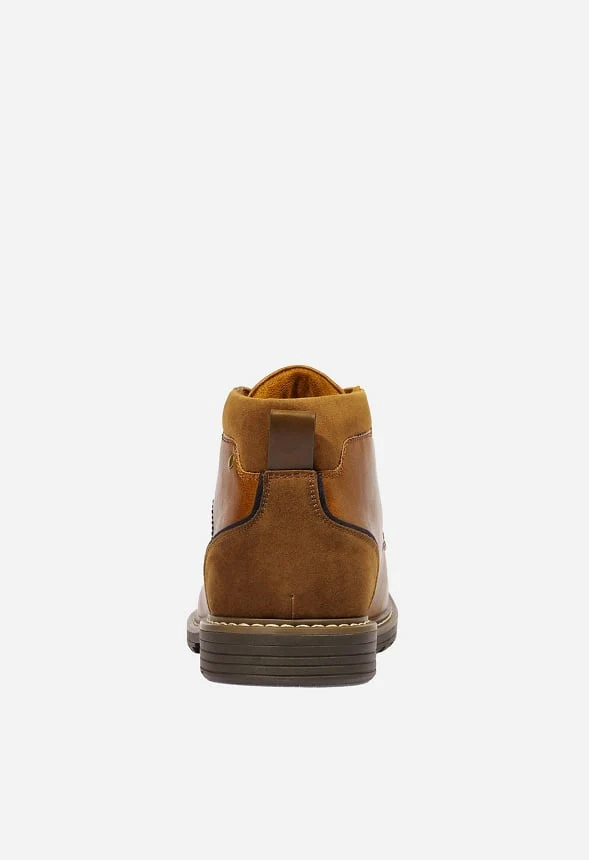 Men's Synthetic Leather Chukka Dress Boot - Image 2