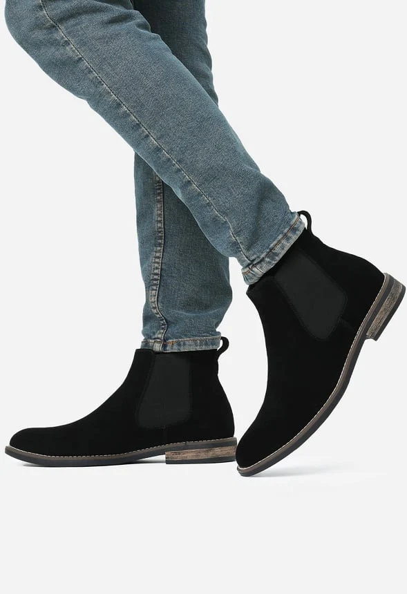 Men's Suede Leather Chelsea Boot - Image 3