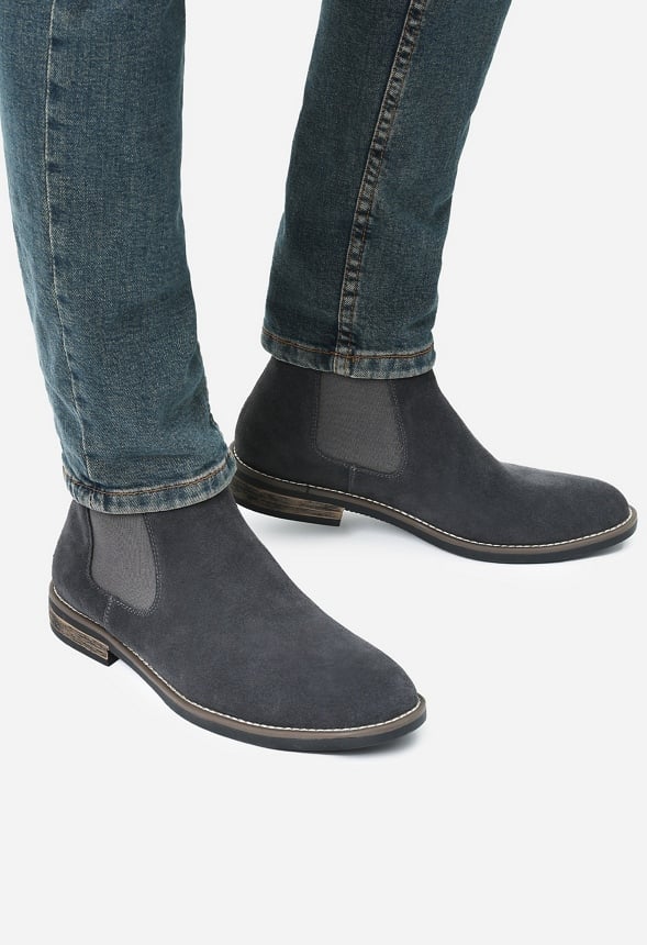 Men's Suede Leather Chelsea Boot - Image 2