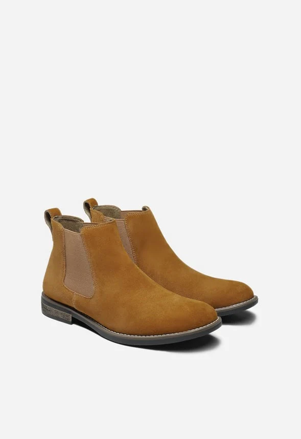 Men's Suede Leather Chelsea Boot - Image 5