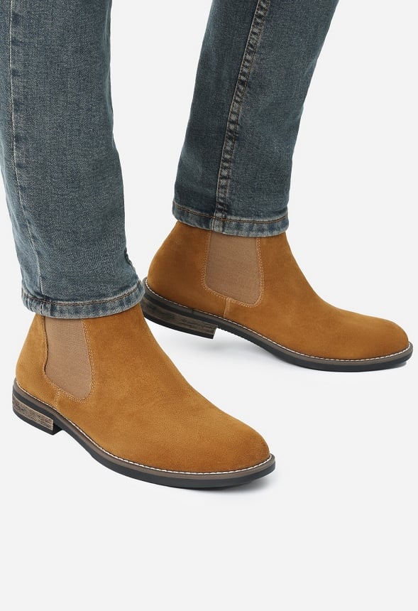 Men's Suede Leather Chelsea Boot - Image 8