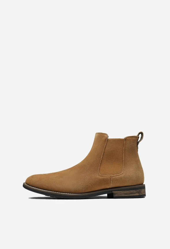 Men's Suede Leather Chelsea Boot - Image 3