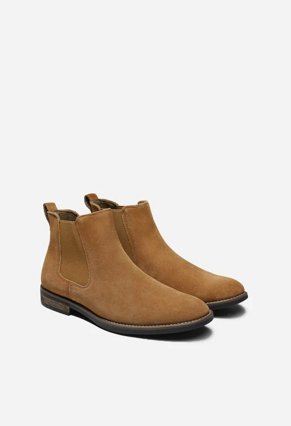 Men's Suede Leather Chelsea Boot - Image 4