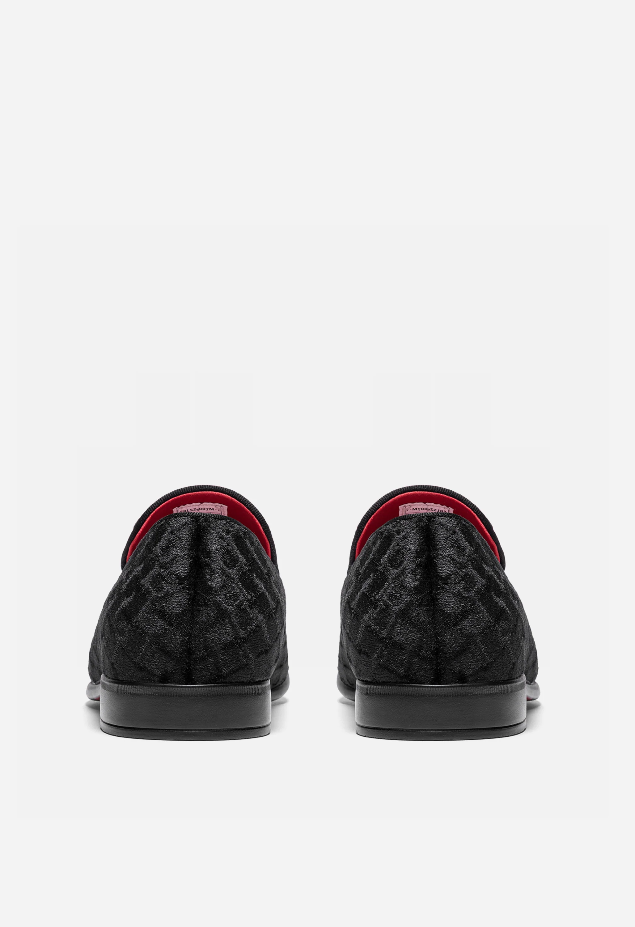 Men's Velvet Red Sole Loafers - Image 4