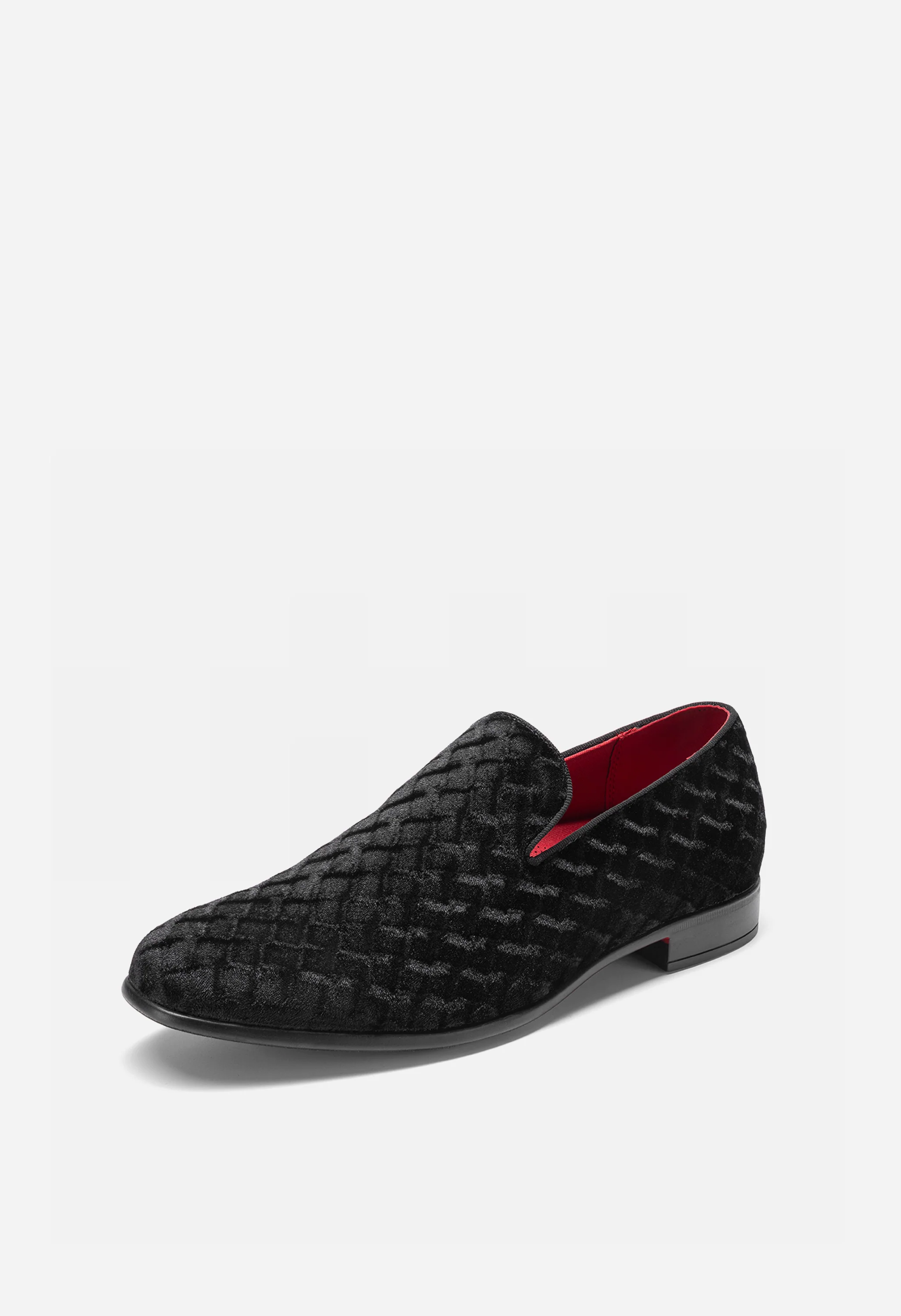 Men's Velvet Red Sole Loafers - Image 5