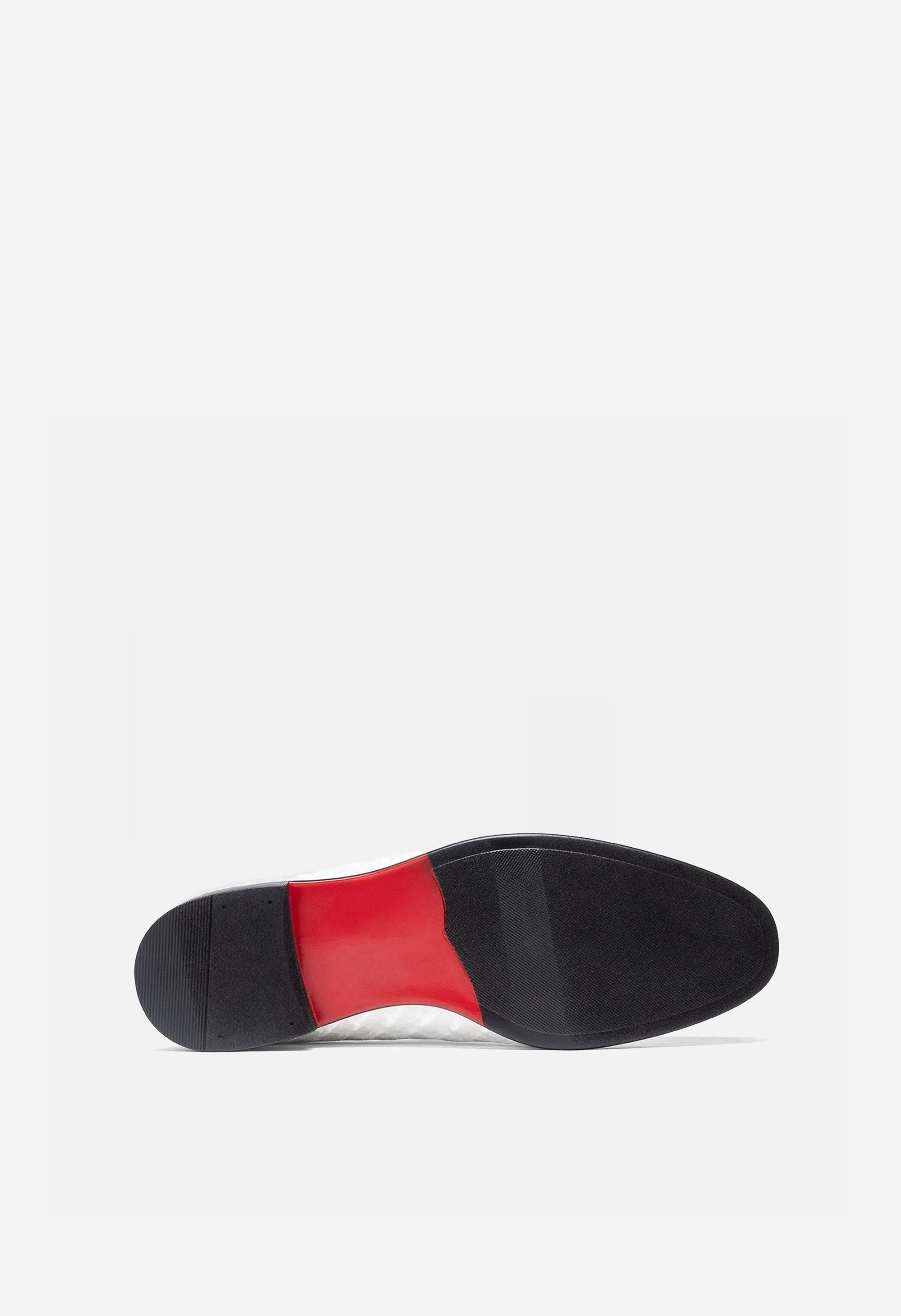 Men's Velvet Red Sole Loafers - Image 3