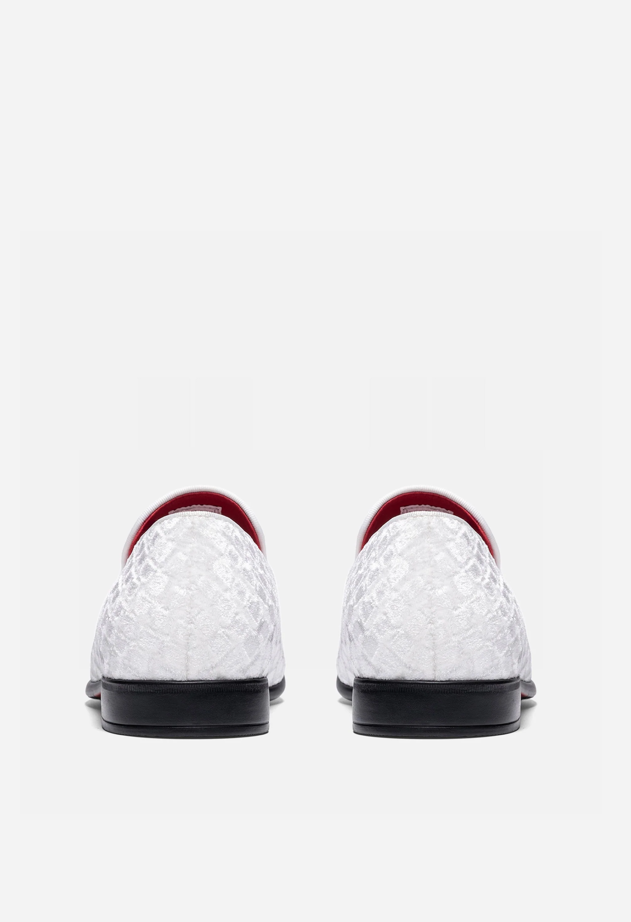 Men's Velvet Red Sole Loafers - Image 4