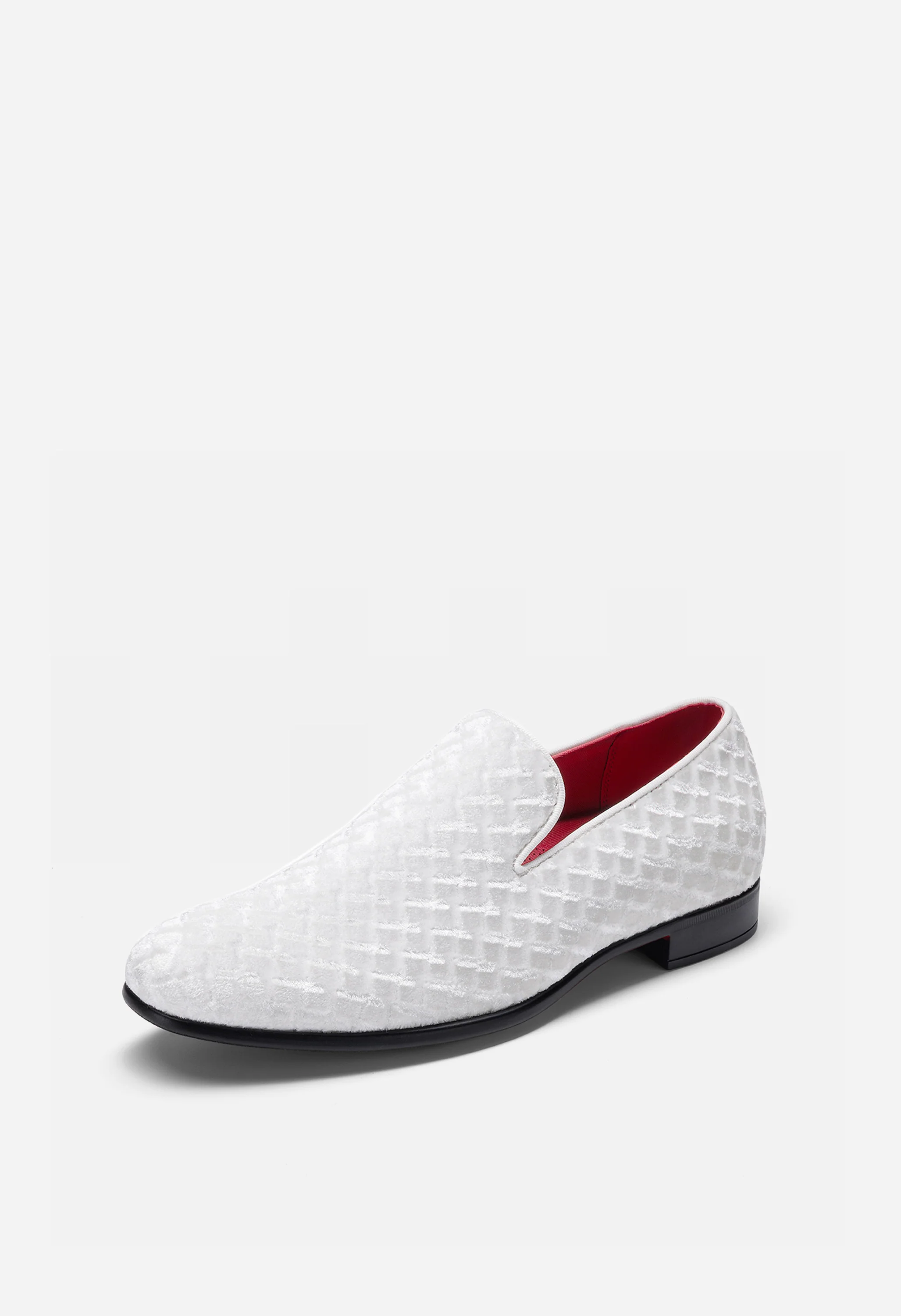 Men's Velvet Red Sole Loafers - Image 5