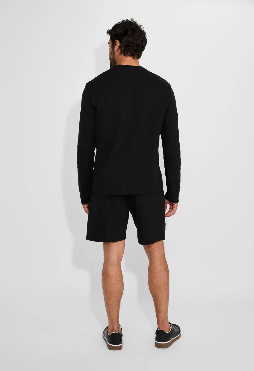 Men‘s Waffle Crew Neck T Shirt - Image 6