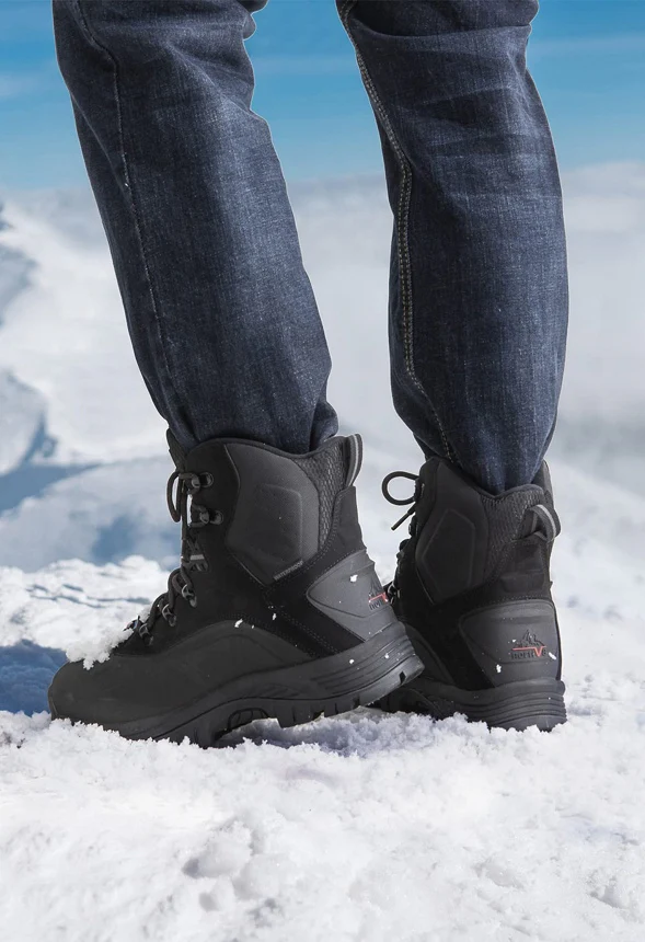 Men's Warm Waterproof Snow Boot - Image 2