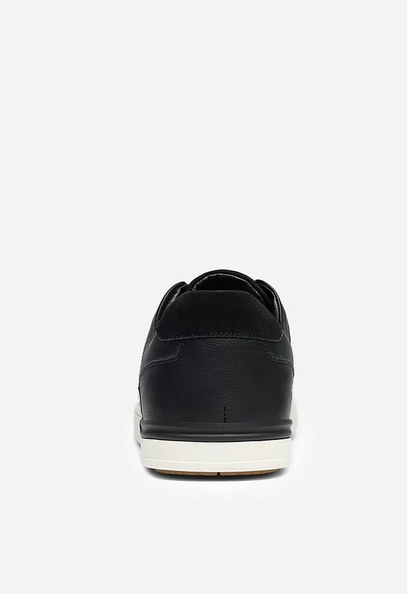 Men's Wide Classic Faux Leather Sneakers - Image 5