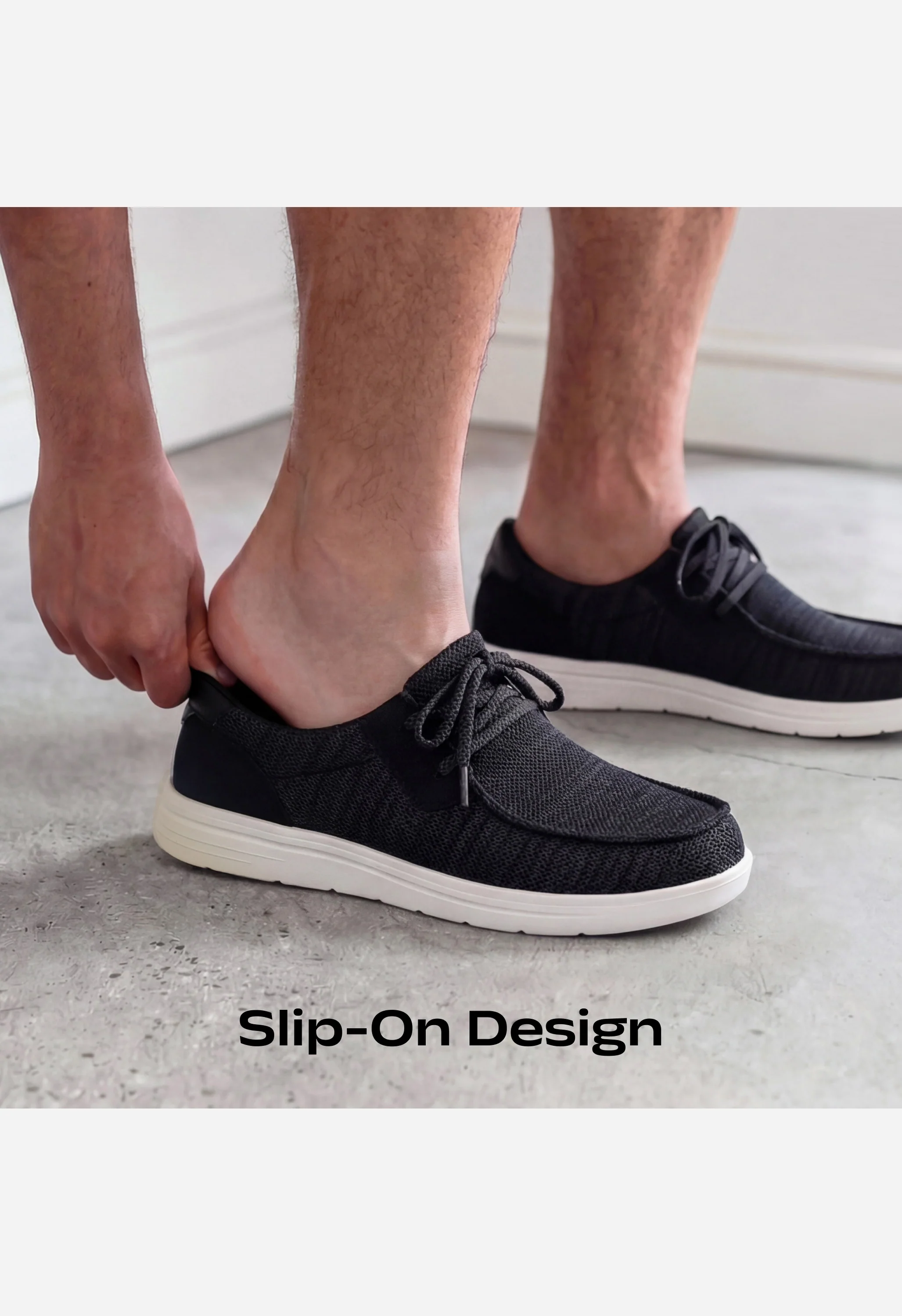 Men's Wide Toe Box Arch Support Loafers - Image 5