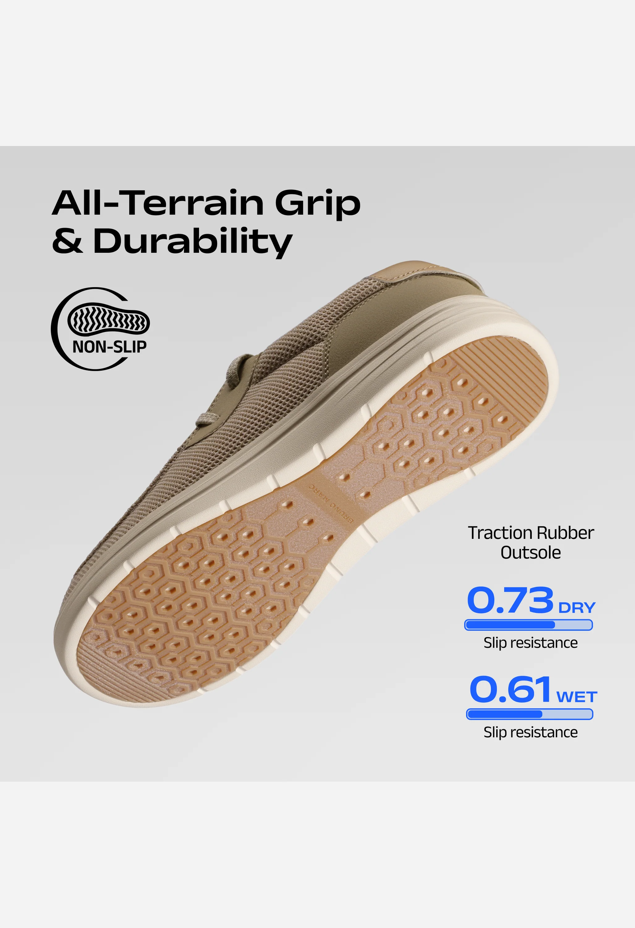 Men's Wide Toe Box Arch Support Loafers - Image 5