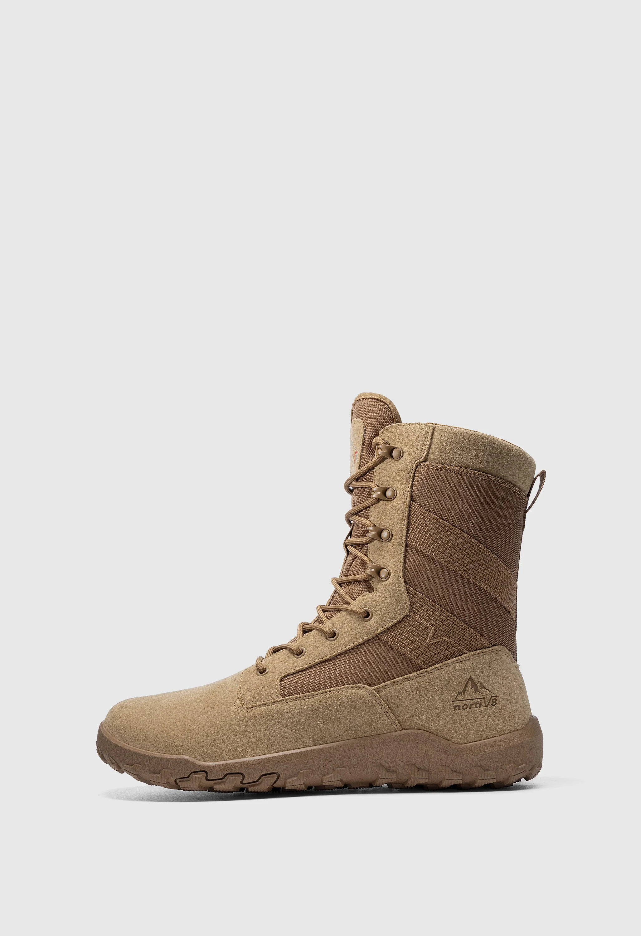 Men's Wide Toe Box Barefoot Military Tactical Boots - Image 4