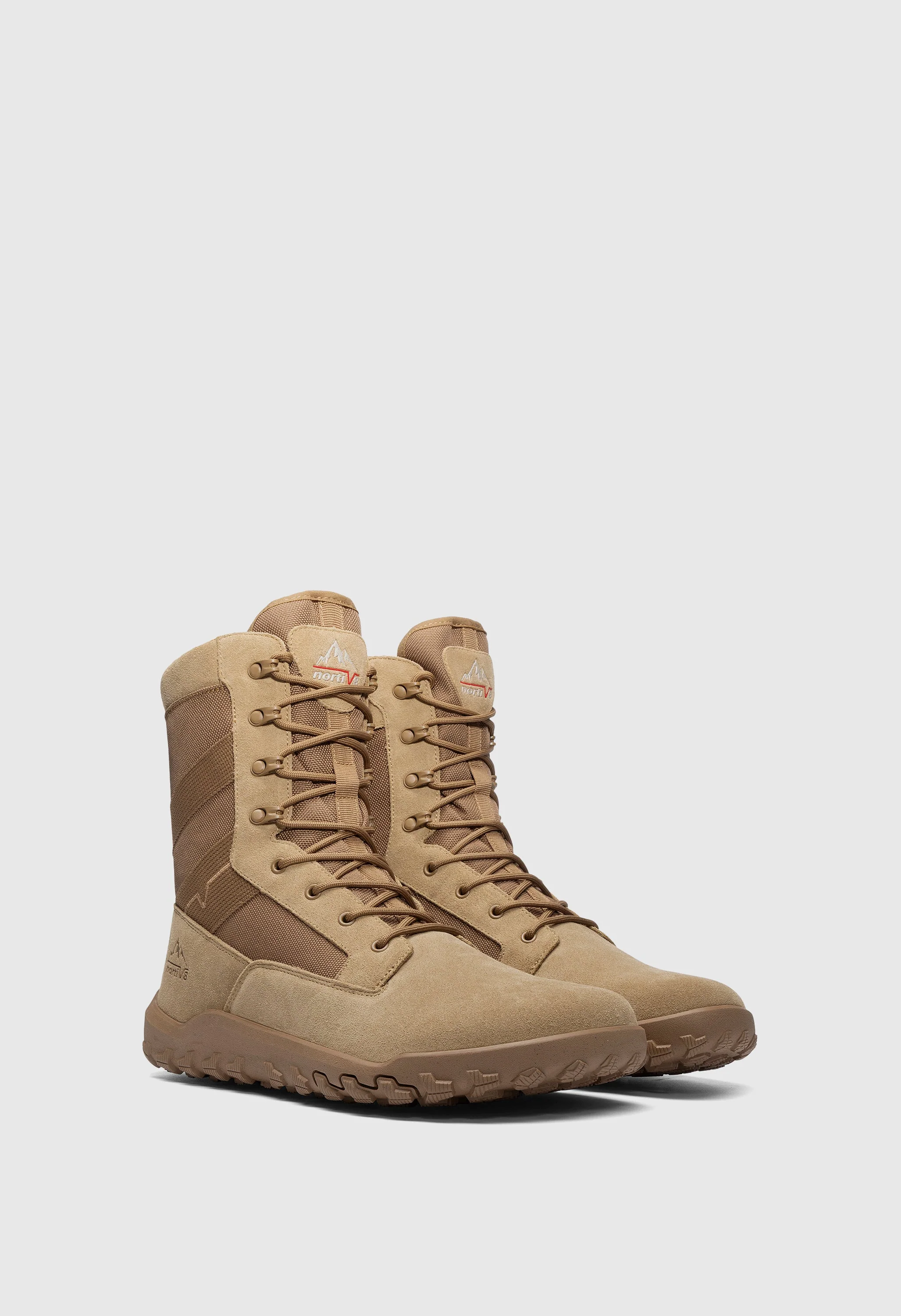 Men's Wide Toe Box Barefoot Military Tactical Boots - Image 5