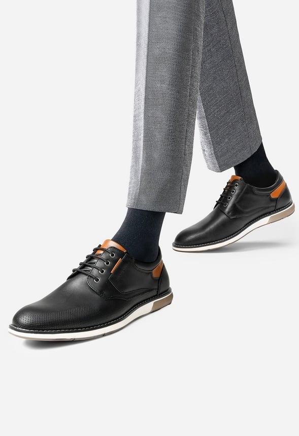 Men's Wide Width Casual Oxford Shoes - Image 6