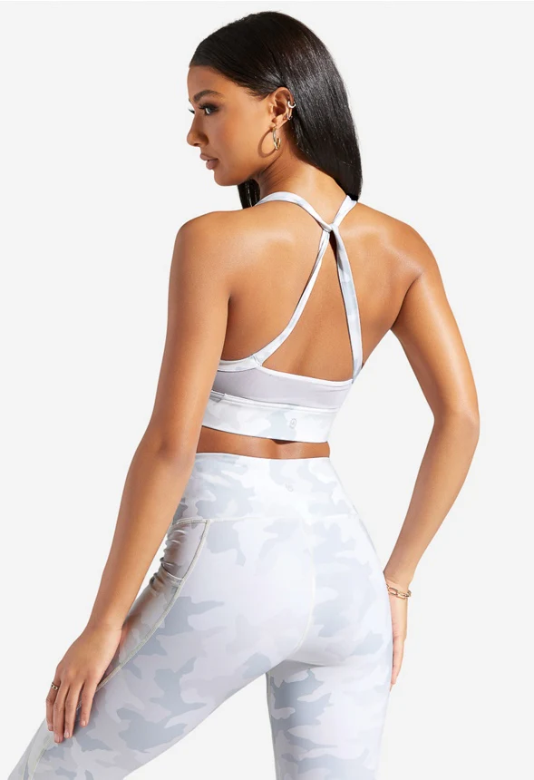 Mesh Back Sports Bra - Image 3