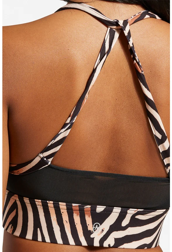 Mesh Back Sports Bra - Image 3