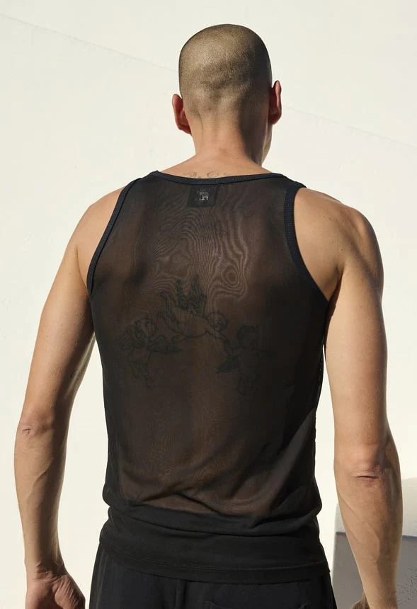 Mesh Back Tank Top - Image 2
