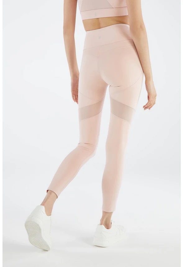 Mesh Insert Active Leggings - Image 2