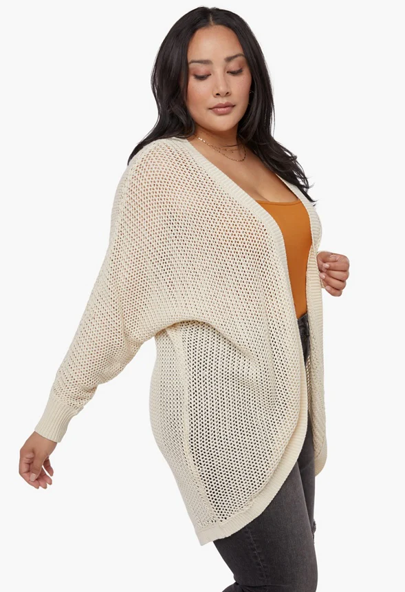 Mesh Stitch Cardigan - Image 4