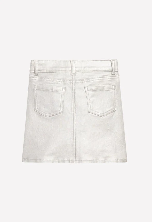 Metallic Mini Skirt - Image 3