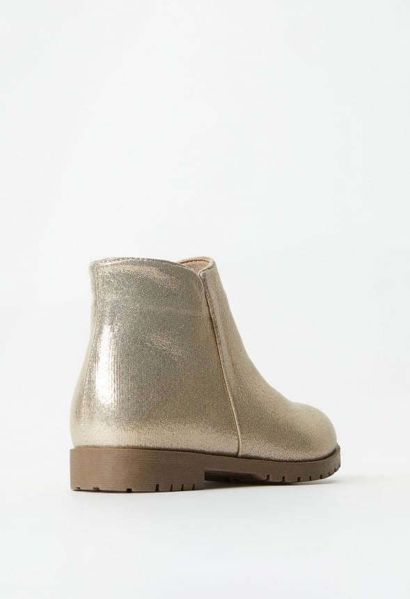 Metallic Tulip Side Bootie - Image 7