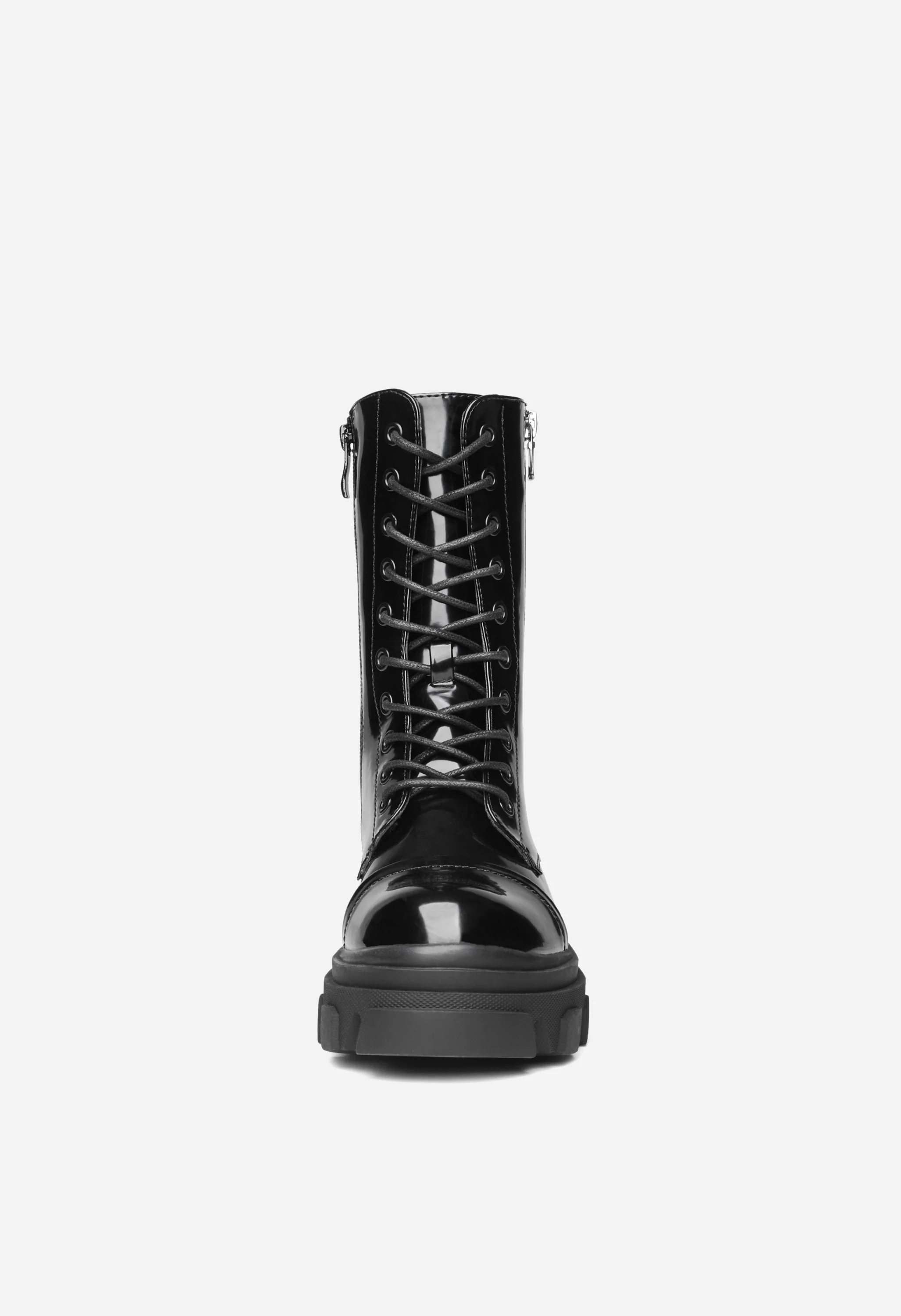 Mid Calf Combat Boot - Image 4